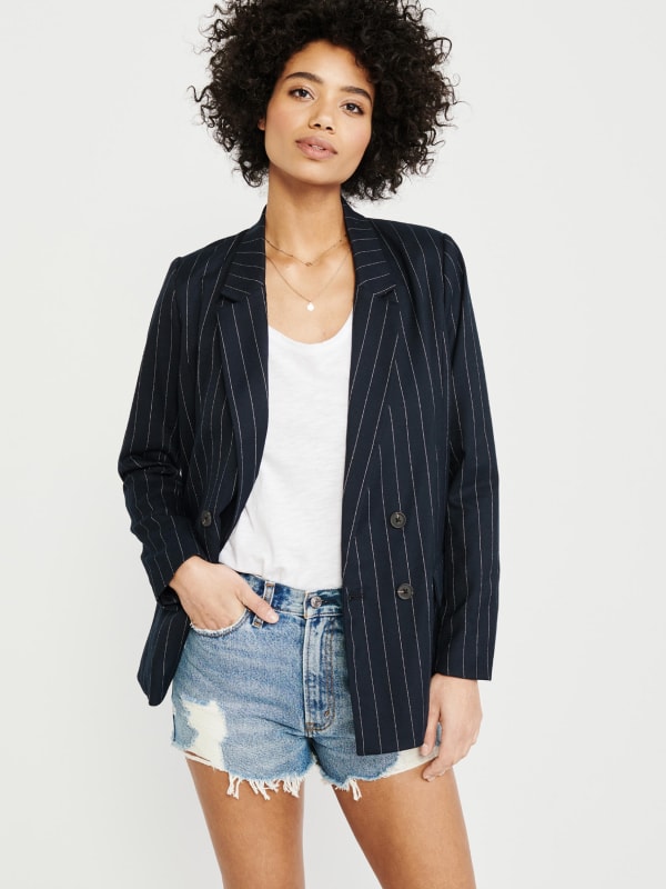 Double breasted blazer
